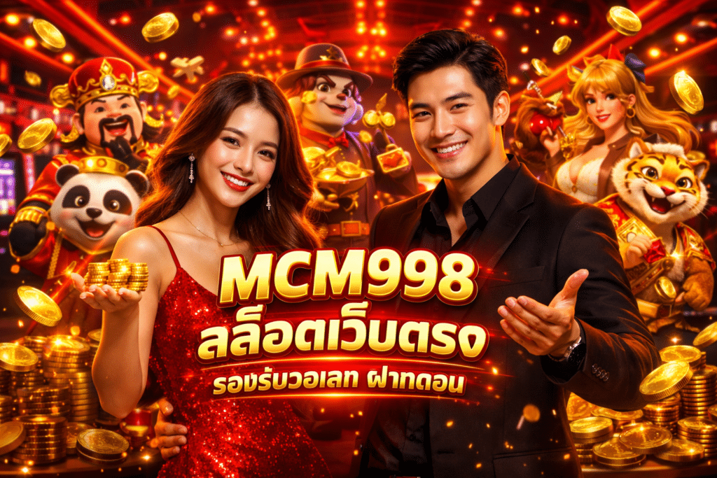 MCM998 สล็อตเว็บตรง รองรับวอเลท ฝากถอน