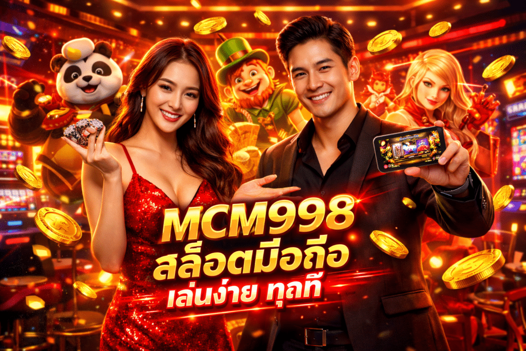 MCM998 สล็อตมือถือ เล่นง่าย ทุกที่