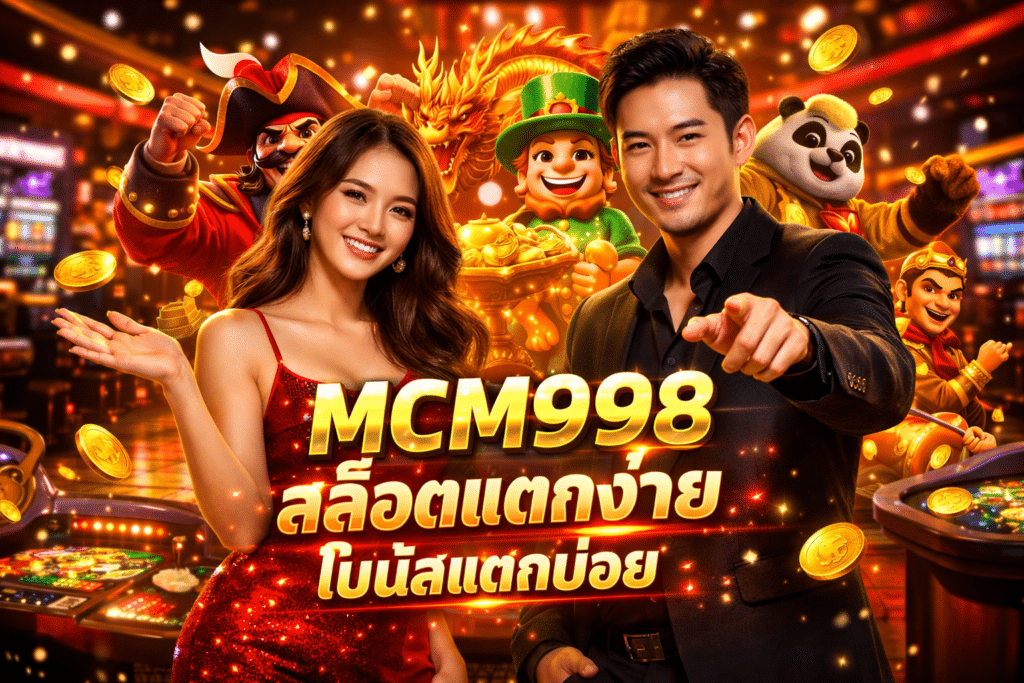 MCM998 สล็อตแตกง่าย โบนัสแตกบ่อย